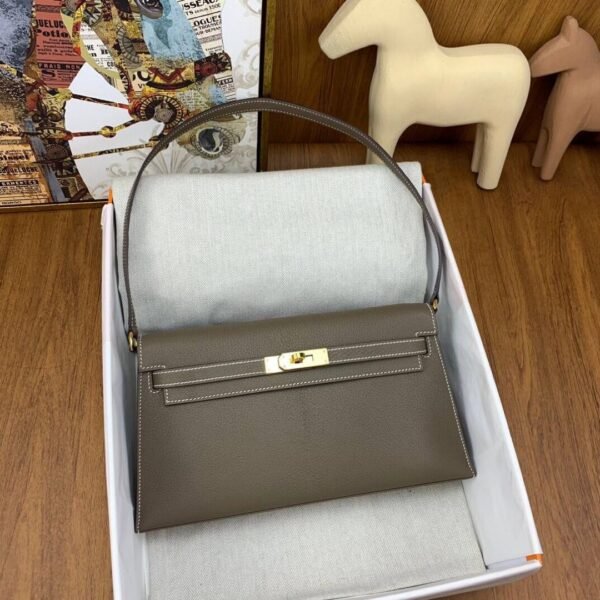 Madame Calfskin Kelly Elan Beige 28 cm - Image 2