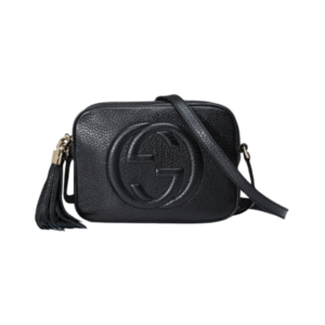 Soho Leather Disco Schwarz 21 cm