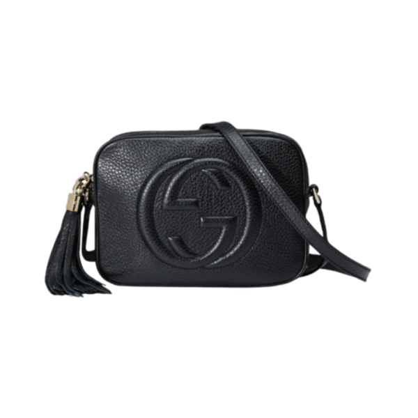 Soho Leather Disco Schwarz 21 cm