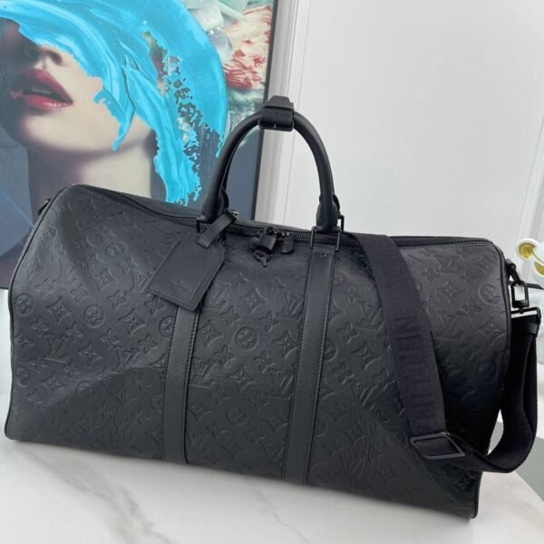 Keepall Bandoulière Schwarz 50 cm - Image 2