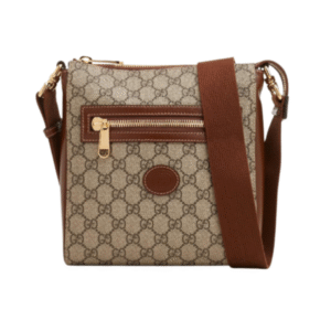Supreme Messenger Bag Beige/Braun 21 cm