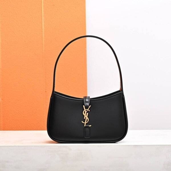 Le 5 A 7 Mini aus Lackleder Schwarz 19 cm - Image 2