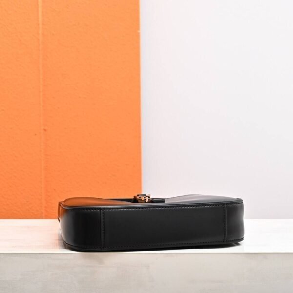 Le 5 A 7 Mini aus Lackleder Schwarz 19 cm - Image 3