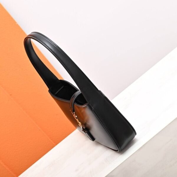 Le 5 A 7 Mini aus Lackleder Schwarz 19 cm - Image 4
