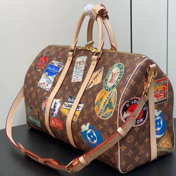 Keepall Braun/Rosa 45 cm - Image 3