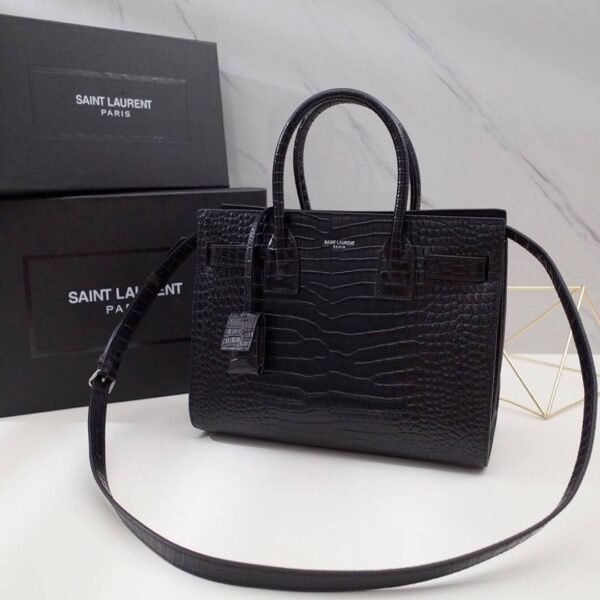 Sac de Jour Schwarz/Silbrig 32 cm - Image 2