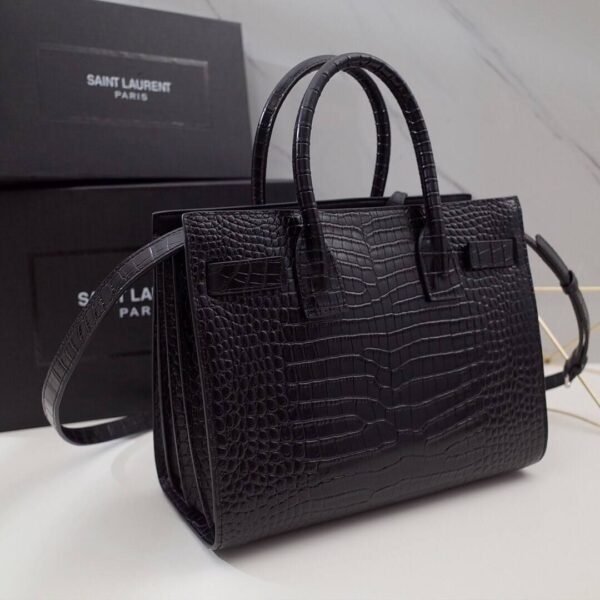 Sac de Jour Schwarz/Silbrig 32 cm - Image 3