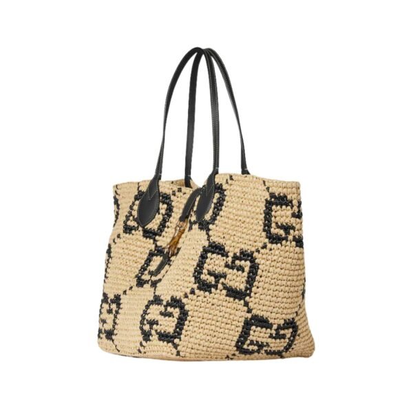 Small Tote Natur/Schwarz 26 cm - Image 2