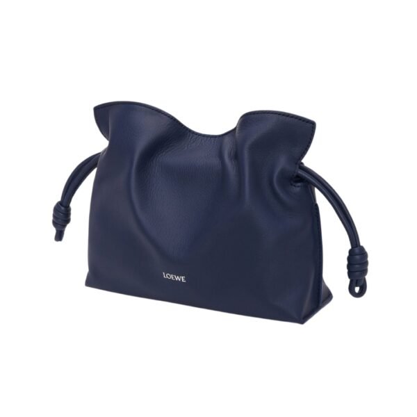Clutch aus Nappaleder in Abyssblau 18 cm - Image 2