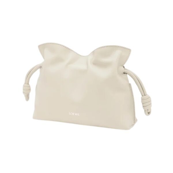 Clutch aus Nappaleder in Meersalz 18 cm - Image 2