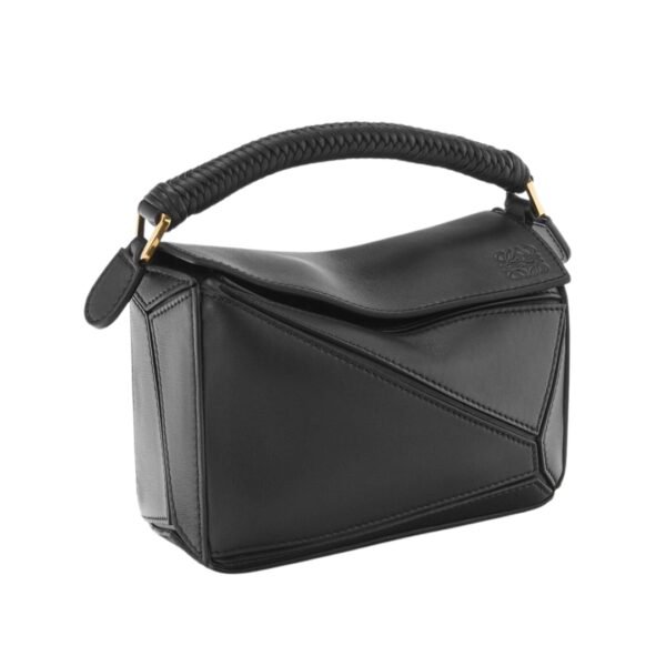 Mini Puzzle Tasche Schwarz 12.5 cm - Image 2