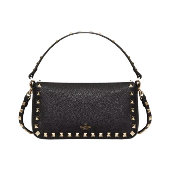 Kalbsleder Crossbody Schwarz 19 cm - Image 2
