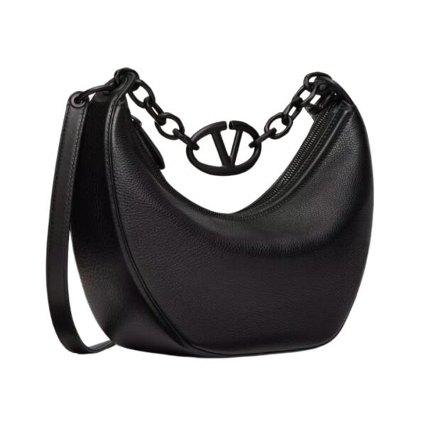 VLogo Moon Kleine Hobo Schwarz 29 cm - Image 2