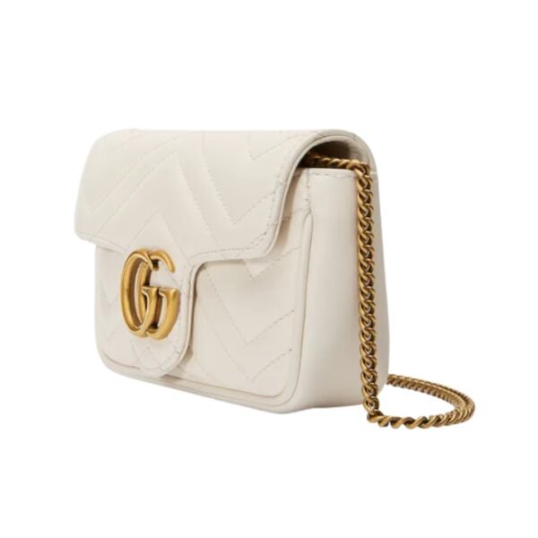Super-Mini-Tasche mit goldfarbener Schmuckverzierung 16.5 cm - Image 2