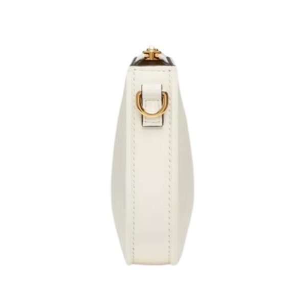 Kalbsleder Crossbody Ivory 20.5 cm - Image 3