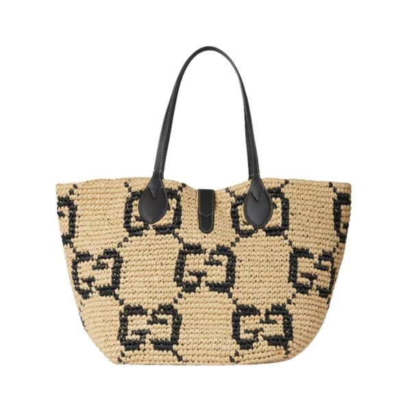 Small Tote Natur/Schwarz 26 cm - Image 3