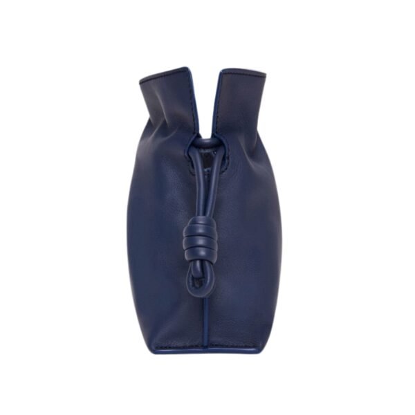 Clutch aus Nappaleder in Abyssblau 18 cm - Image 3