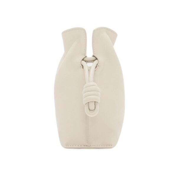 Clutch aus Nappaleder in Meersalz 18 cm - Image 3