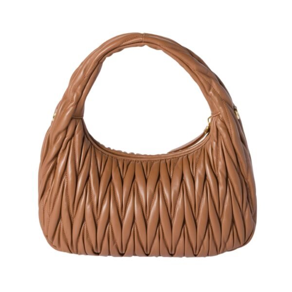 Nappa-Leder-Hobo Cognac 18 cm - Image 3