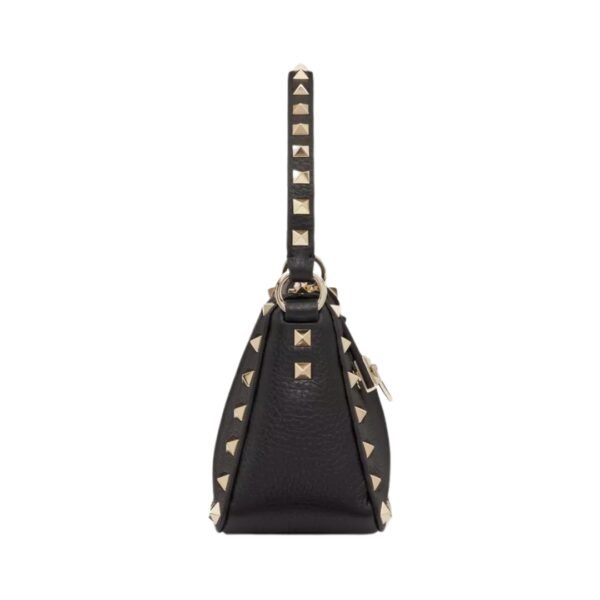 Kalbsleder Crossbody Schwarz 19 cm - Image 3