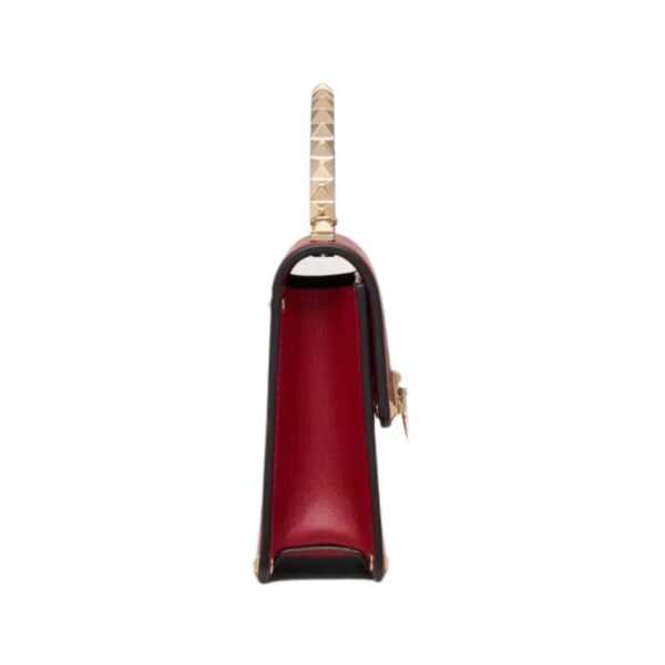 Mini Rockstud Kalbsleder Rosso Valentino 19 cm - Image 3
