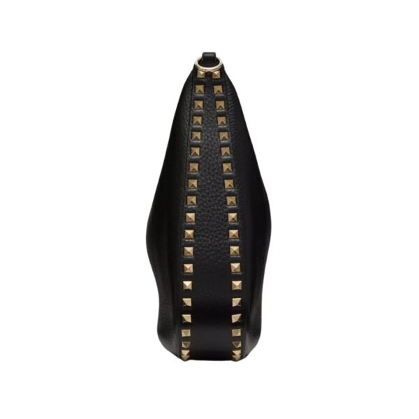 Rockstud Hobo Schwarz 36 cm - Image 3