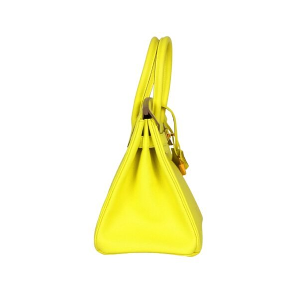 Limette Epsom Gold-Hardware 30 cm - Image 3