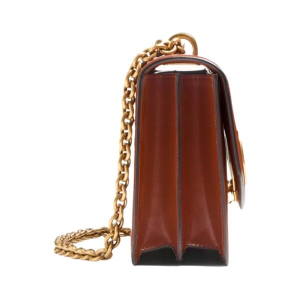 VAIN SCHULTERTASCHE AUS GLANZKALBSLEDER 24 cm - Image 3