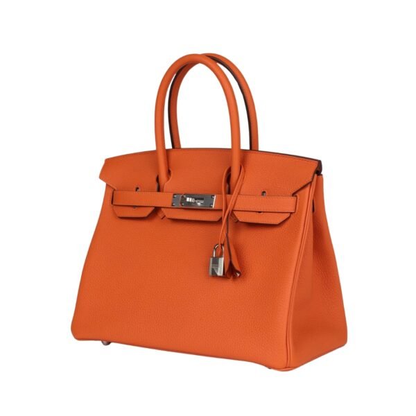Orange Togo Palladium-Hardware 30 cm - Image 3