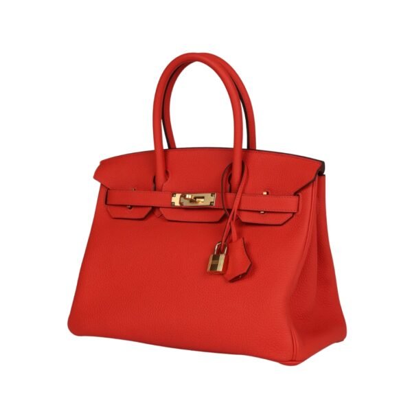 Capucine Togo Gold-Hardware 30 cm - Image 3
