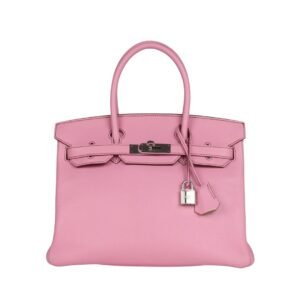 Bubblegum Verso Chèvre Mysore Palladium-Hardware 30 cm