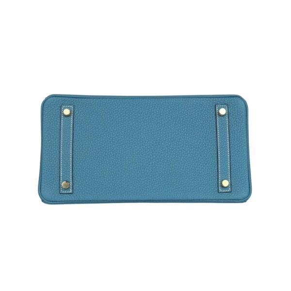 Blue Jean Togo mit Gold-Beschlägen 30 cm - Image 4