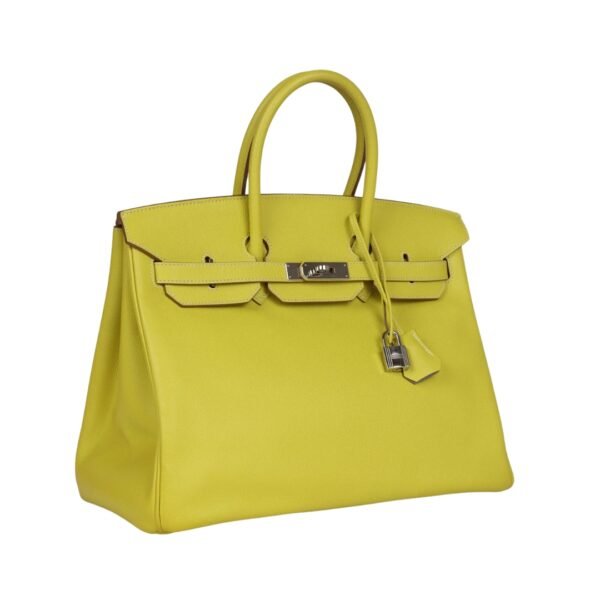 Lime Candy Epsom mit Palladium-Beschlägen 35 cm - Image 4