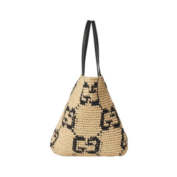 Small Tote Natur/Schwarz 26 cm - Image 4