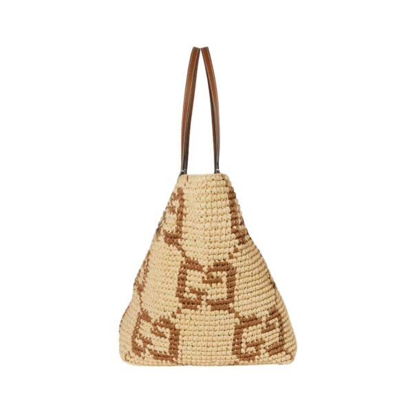 Small Tote Natur/Braun 26 cm - Image 4