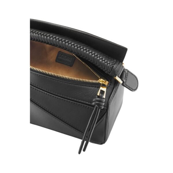 Mini Puzzle Tasche Schwarz 12.5 cm - Image 4