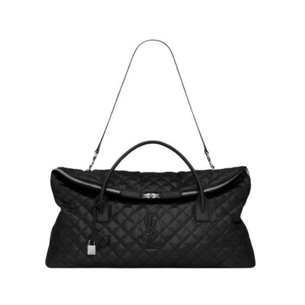 ES Giant Travel Bag aus gestepptem Leder 56 cm - Image 4