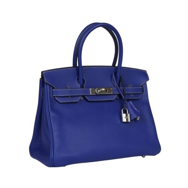 Bleu Électrique Candy Epsom mit Palladium-Beschlägen 30 cm - Image 4