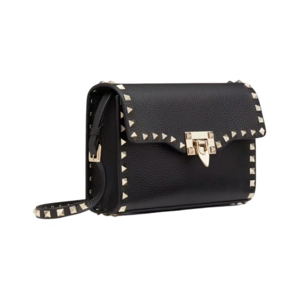 Kalbsleder Crossbody Schwarz 22.5 cm - Image 4