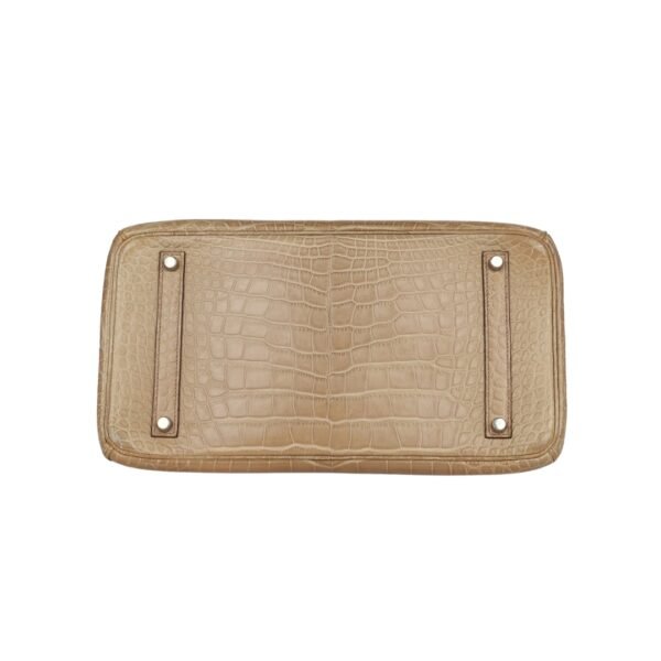 Poussière Matt Alligator mit Palladium-Beschlägen 35 cm - Image 4
