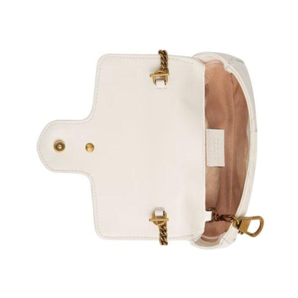 Super-Mini-Tasche mit goldfarbener Schmuckverzierung 16.5 cm - Image 4