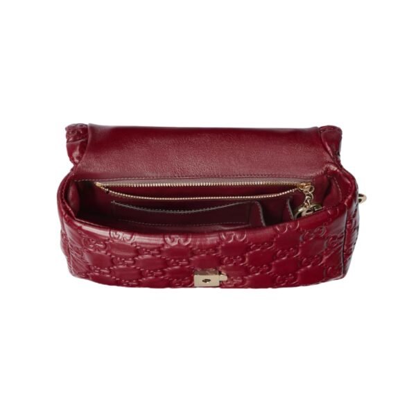 Henkeltasche mit hellgoldfarbener Schmuckverzierung 21.1 cm - Image 4