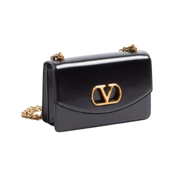 VAIN SCHULTERTASCHE AUS GLANZKALBSLEDER 24 cm - Image 4