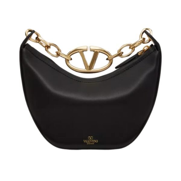 VLOGO moon mini hobo schwarz 20 cm - Image 4
