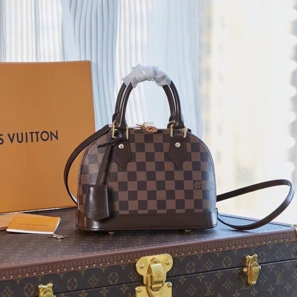 Alma BB Damier Ebene Braun 25 cm - Image 2