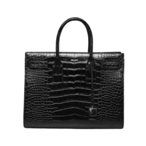 Sac de Jour Schwarz/Silbrig 32 cm
