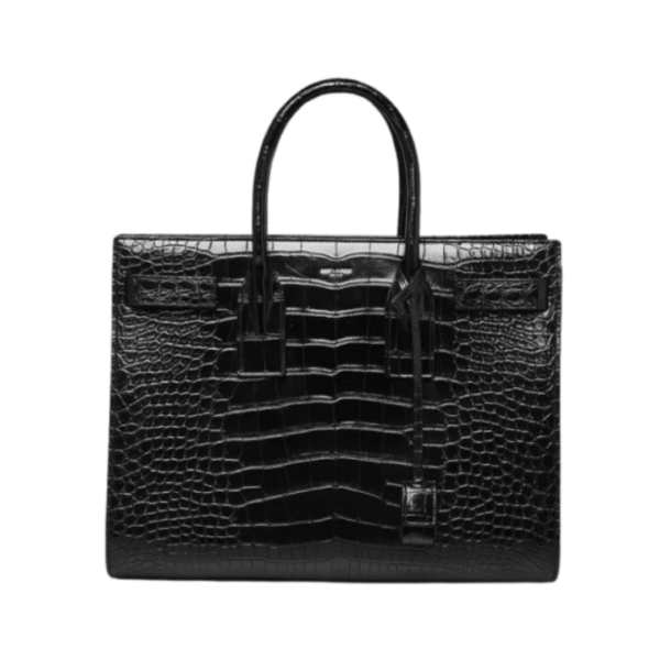 Sac de Jour Schwarz/Silbrig 32 cm