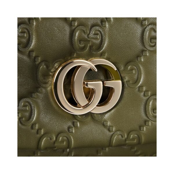 Grüne gepolsterte Milano Mini-Tote-Tasche 21.1 cm - Image 5