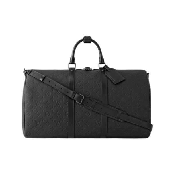 Keepall Bandoulière Schwarz 50 cm