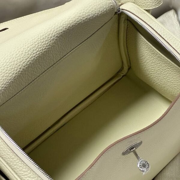Lindy Togo White Clemence 26 cm - Image 2